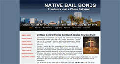 Desktop Screenshot of nativebail.com